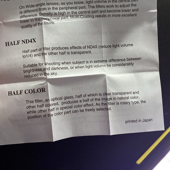 Crystal Optics Quality Filters Super Hight Resolution Multi Coated RH 37 - Picture 7 of 7